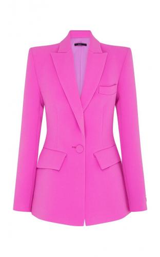 Crêpe blazer in pink - Alex Perry