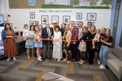 Jon Rees' Ribbon Cutting for Paris High School