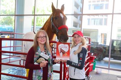 Hank the Horse at Louisville Book Festival Saturday